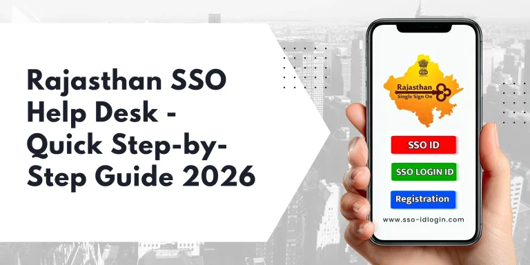 Rajasthan SSO Help Desk - Quick Step-by-Step Guide 2026 16 SSO Help Desk