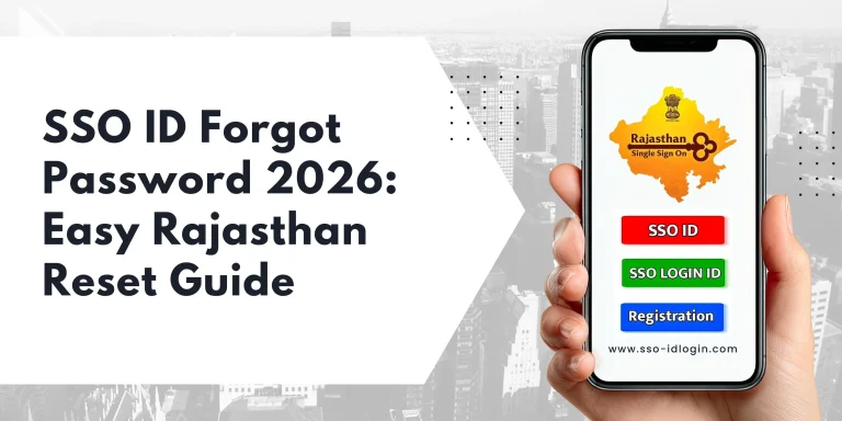 SSO ID Forgot Password 2026: Easy Rajasthan Reset Guide 5 SSO ID Forgot