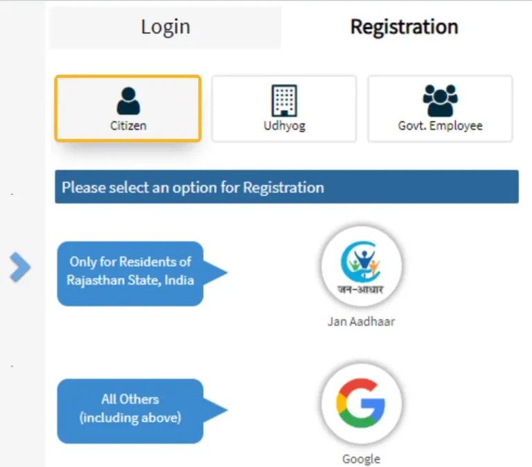 SSO ID Login - Rajasthan Portal, Login & Registration 2026 6 SSO ID Registration for Citizens