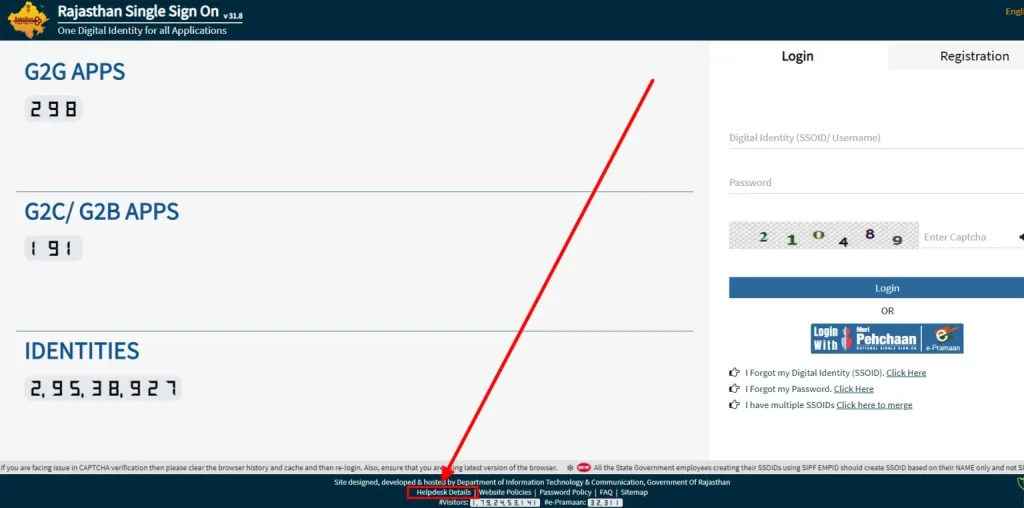 Rajasthan SSO Help Desk - Quick Step-by-Step Guide 2026 2 SSO-Portal-Helpdesk